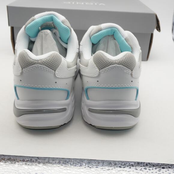 NEW VIONIC 23 Walk Women's 8.5 Comfort Casual Sneaker Athletic Shoes White Blue - Picture 3 of 11